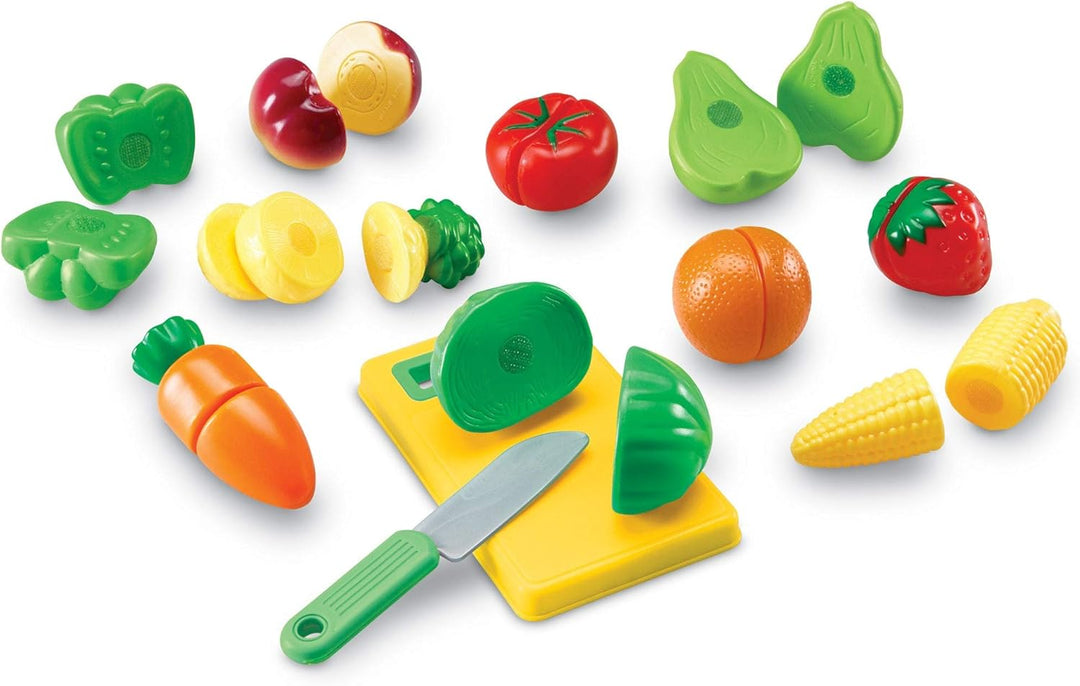 Learning Resources Schneidbares Spielobst und Spielgemüse