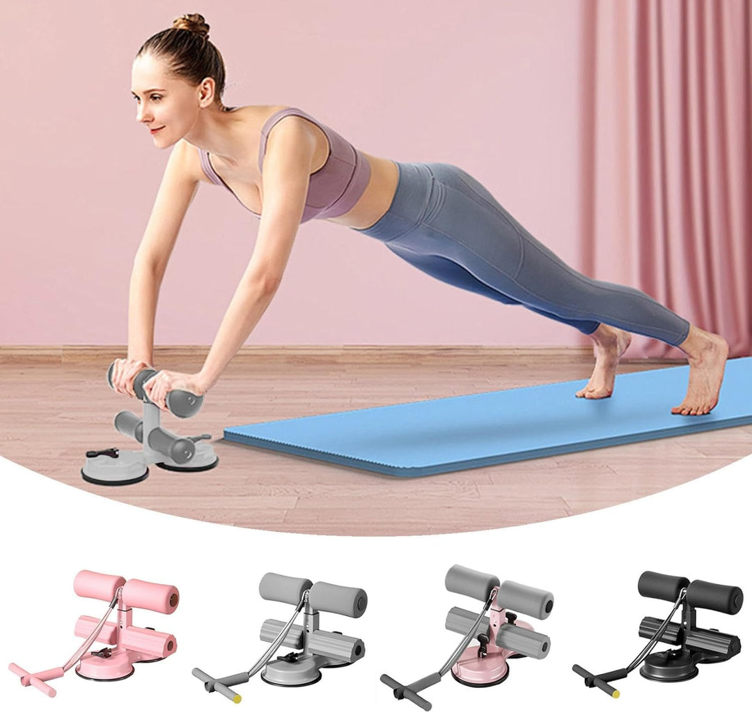 Sit Up Trainingsgeräte, Sit Up Bar Fusshalter, Tragbare Sit Up Ausrüstung, 3-stufig Einstellbar mit