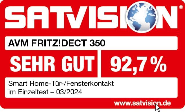 AVM FRITZ!DECT 350 - Der Tür-/Fensterkontakt für das FRITZ! Smart Home - Effizient Heizkosten sparen
