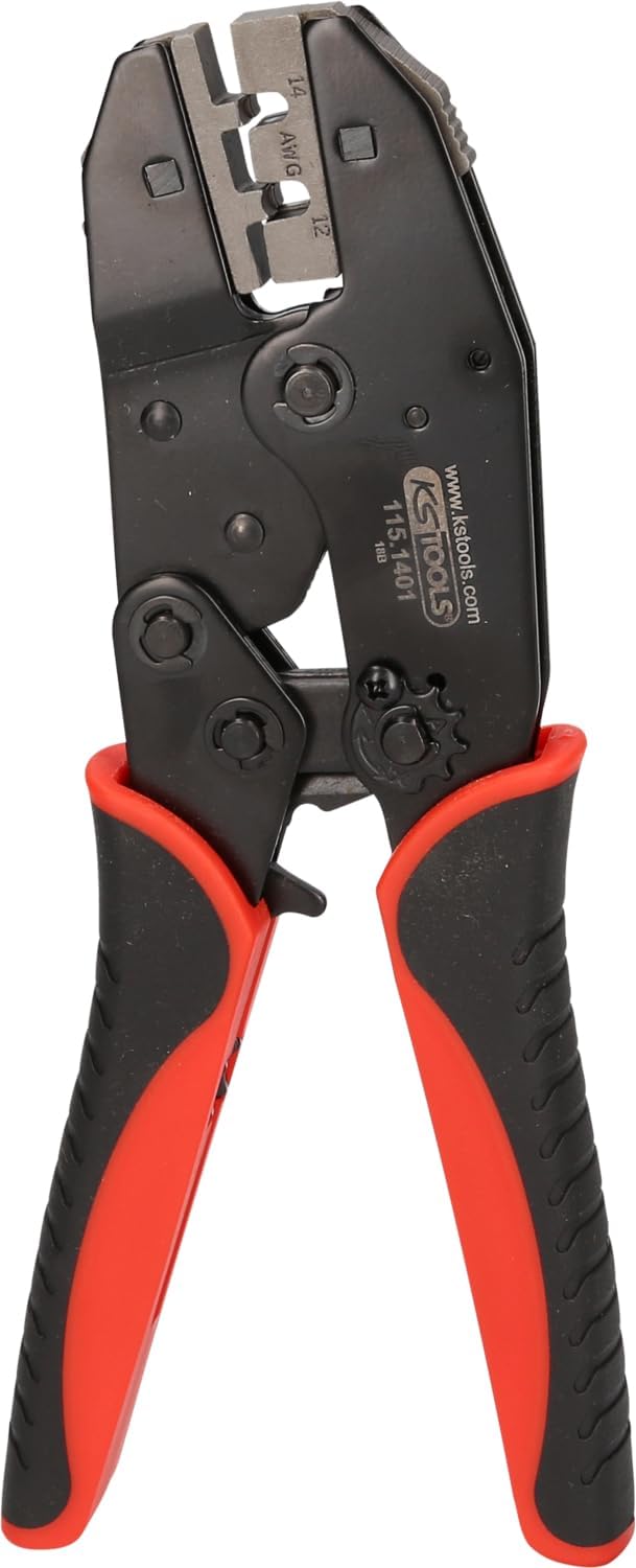 KS Tools Crimpzange für Deutsch DT und Deutsch Dtp, Durchmesser 2, 5/4, 0 mm²