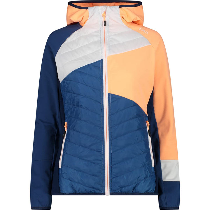CMP Damen Hoodie Jacke Isolationsjacke, dusty blue