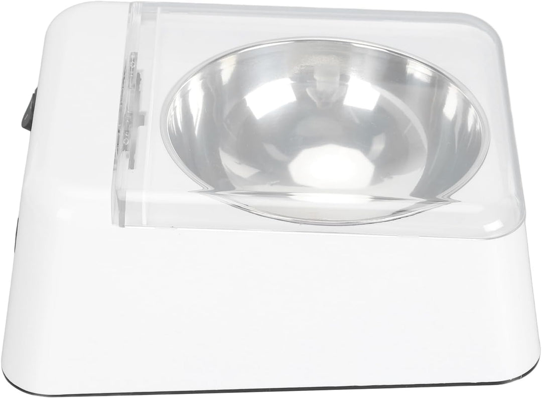 ciciglow Katzenfutterautomat mit Automatisch Öffnendem Deckel, Infrarotsensor, 2000 MAh, Abnehmbarer