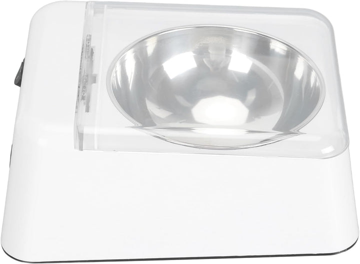 ciciglow Katzenfutterautomat mit Automatisch Öffnendem Deckel, Infrarotsensor, 2000 MAh, Abnehmbarer