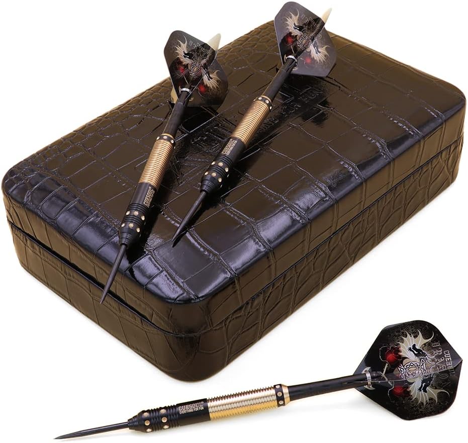 CUESOUL Dragon Deluxe Messing Steel Dartpfeile, 21 Gramm J2105 23 Gramm, J2105 23 Gramm