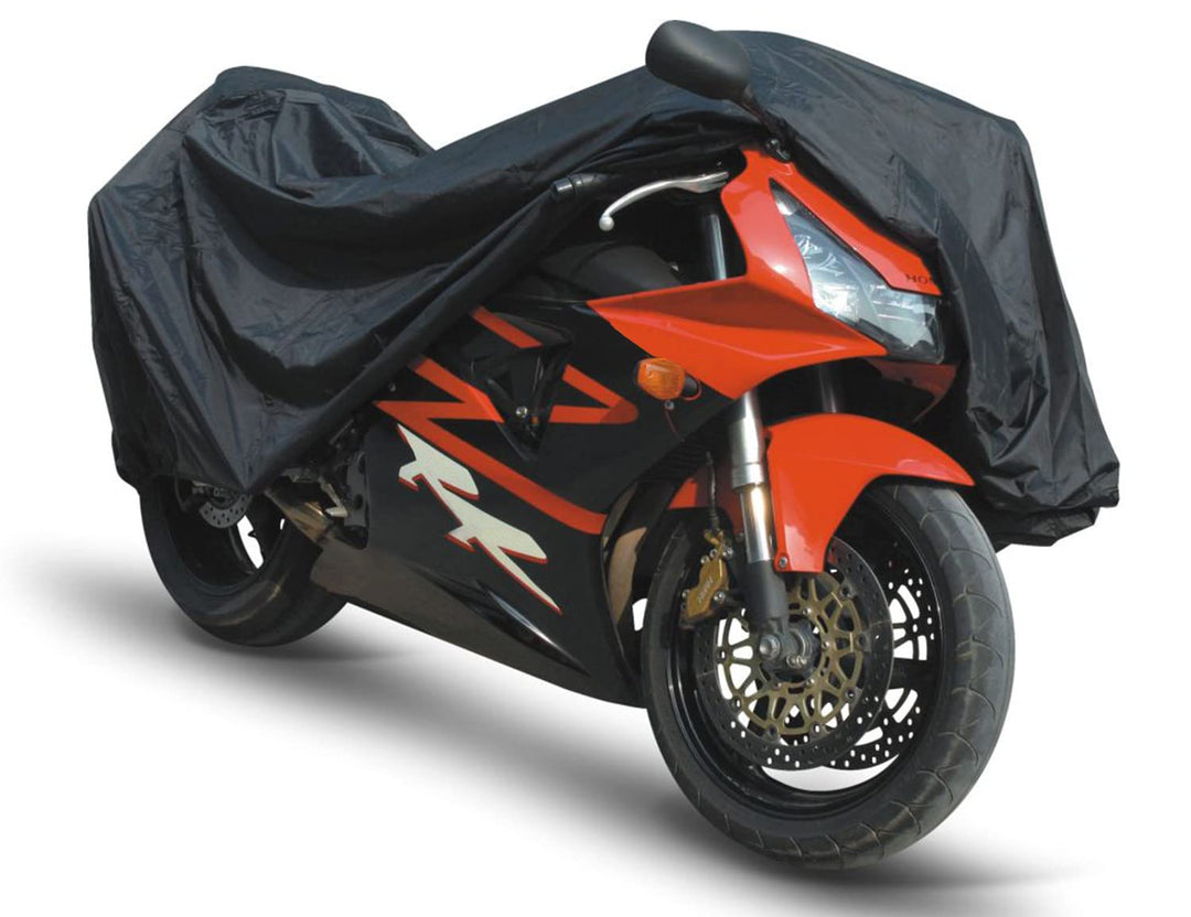 Rolektro Motorrad-Abdeckplane XL 246x104x127cm - PVC Motorradplane Motorrad Roller Abdeckung Outdoor