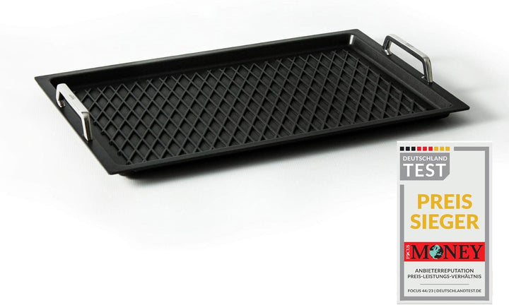 AMT GASTROGUSS Klaus grillt Gastronorm - Grillplatte GN 1/1 mit BBQ-Grillboden für Induktion by, 53