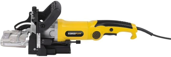 POWERPLUS POWX1310 - Fresadora de engalletar madera 900w