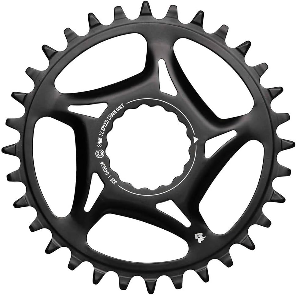 Race Face Chainring Direct Mount Steel Shimano Kettenblatt Einzhel Schwarz, Einzhel Schwarz