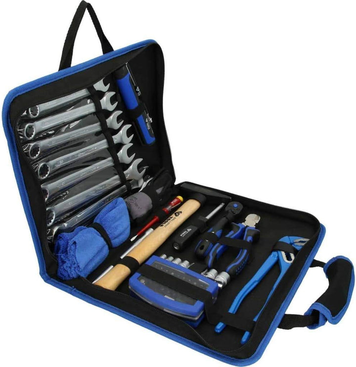 BRILLIANT TOOLS BT024064 Werkzeug-Nylontasche, 58-tlg [Powered by KS TOOLS]
