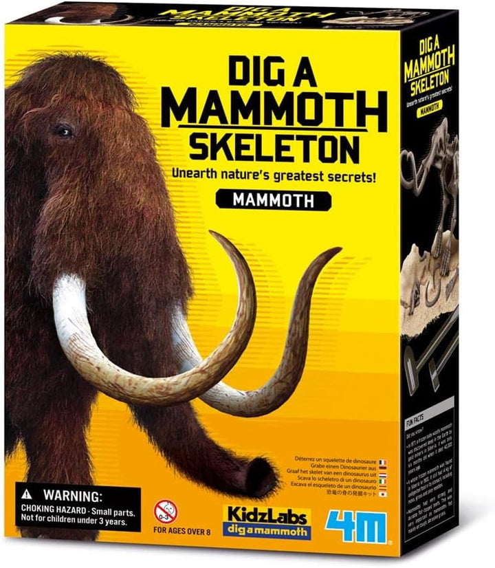 4M Kidz Labs Dig a Mammoth Skeleton