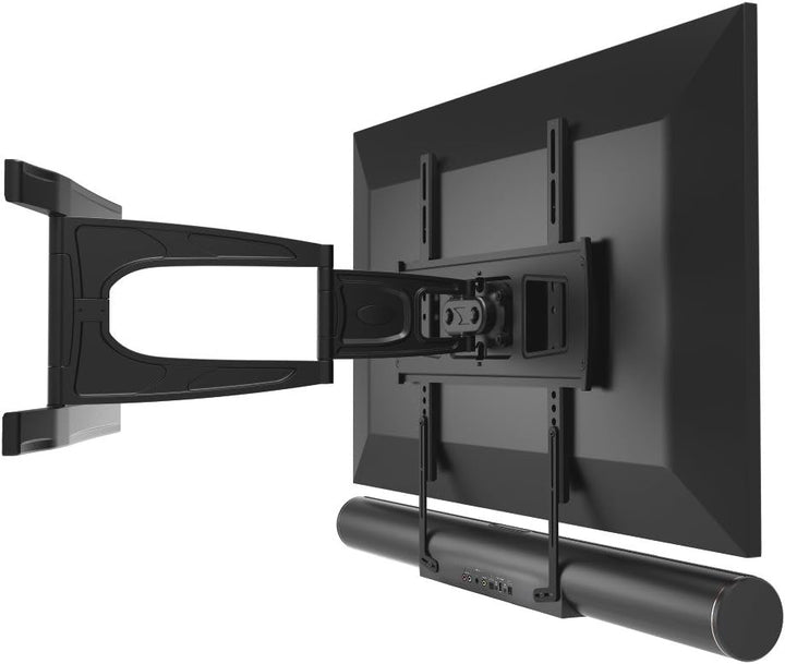 Hama TV-Soundbar-Halterung, universell für alle TV-Geräte, Bildschirmdiagonalen und Soundbars (auch