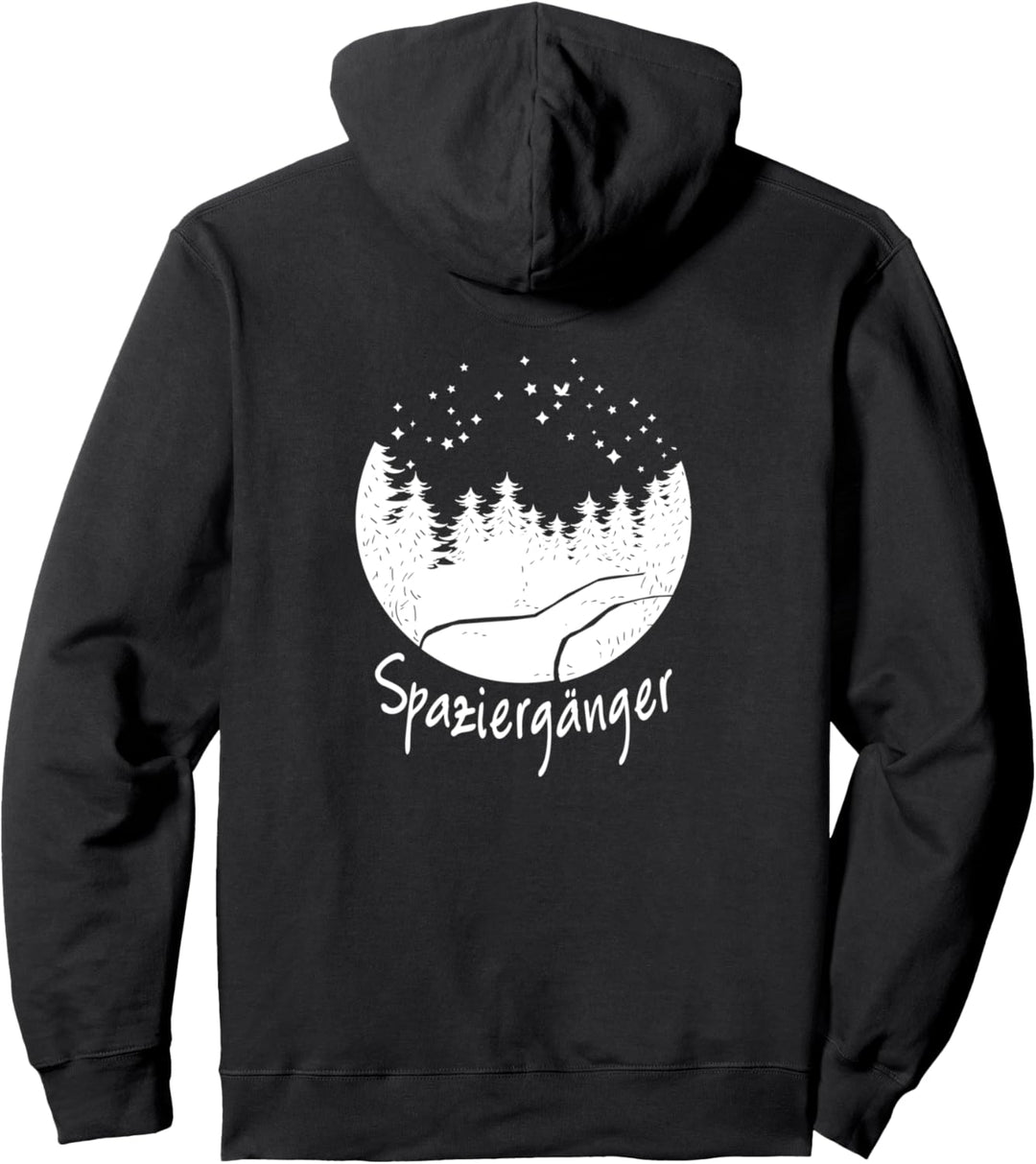 Spaziergang Spaziergängerin Spaziergänger Pullover Hoodie