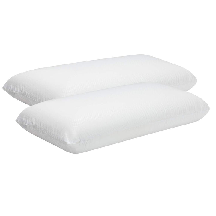 Pikolin Home - Ergonomisches viskoelastisches Kissen mit doppeltem, anpassbarem Bezug mit Memory-Foa