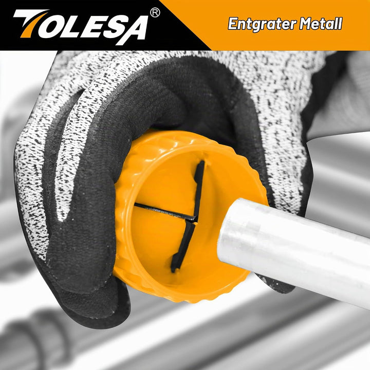 TOLESA Rohrschneider 5-50mm, Rohrschneider Edelstahl, Rohrabschneider für Edelstahlrohre, Rohrschnei