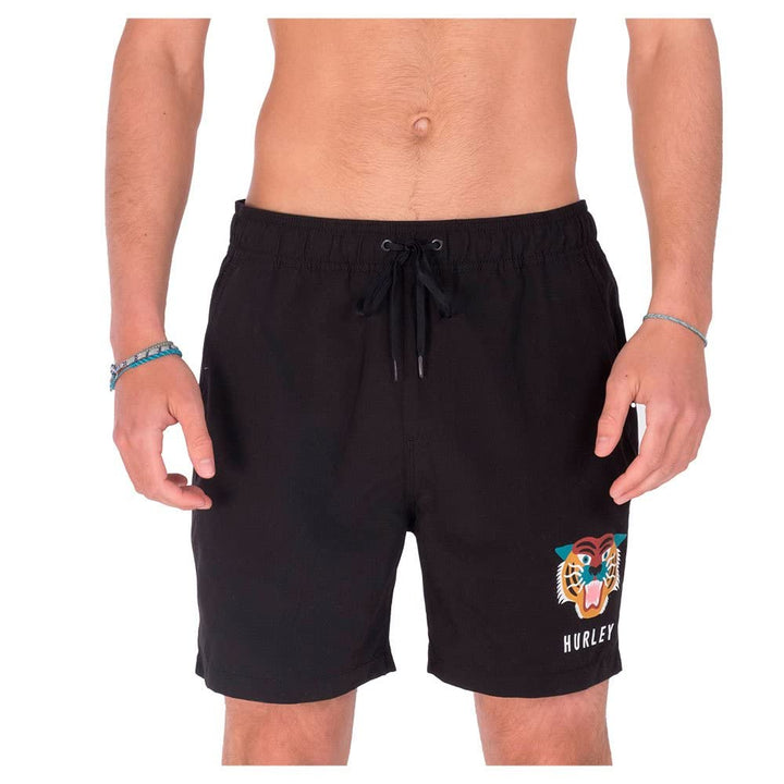 Hurley Herren M Bengal Volley Board-Shorts M Schwarz, M Schwarz