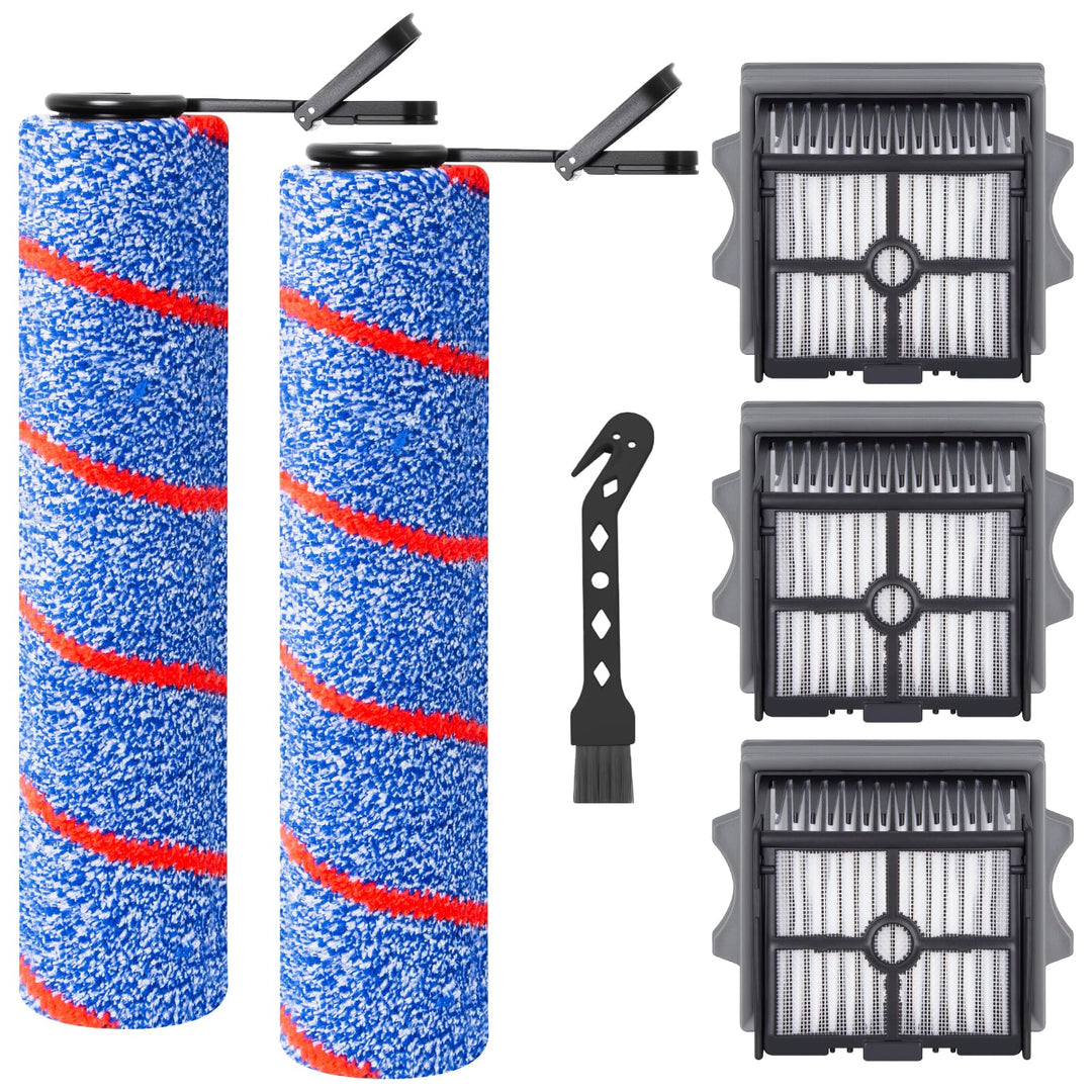 Bürstenwalzen und Filter Ersatz für Tineco Floor One S7 Artist/Stretch S6/SWITCH S6/SWITCH S6 Stretc
