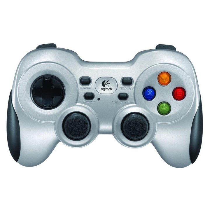 Logitech F710 kabelloses Gamepad, Spiele-Controller mit Konsolenartigem Layout, 4 Tasten D-Pad, Komf