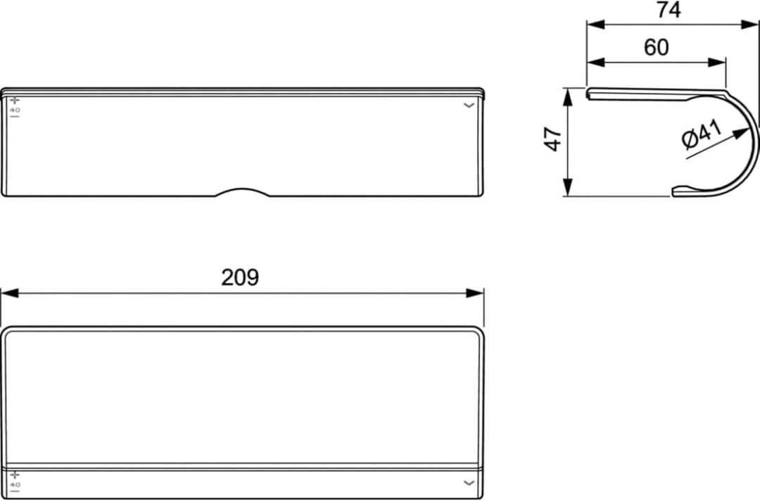 Ideal Standard A7215AA Ceratherm T Ablage