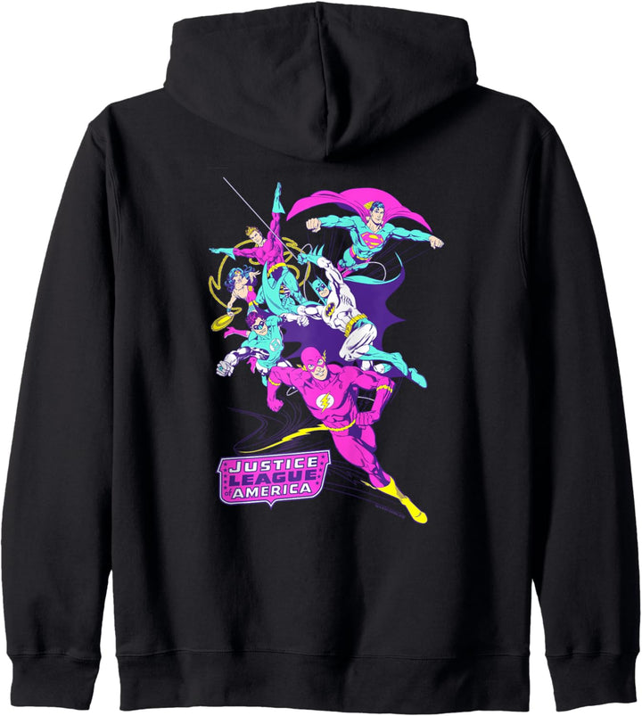 Justice League Colorful League Kapuzenjacke