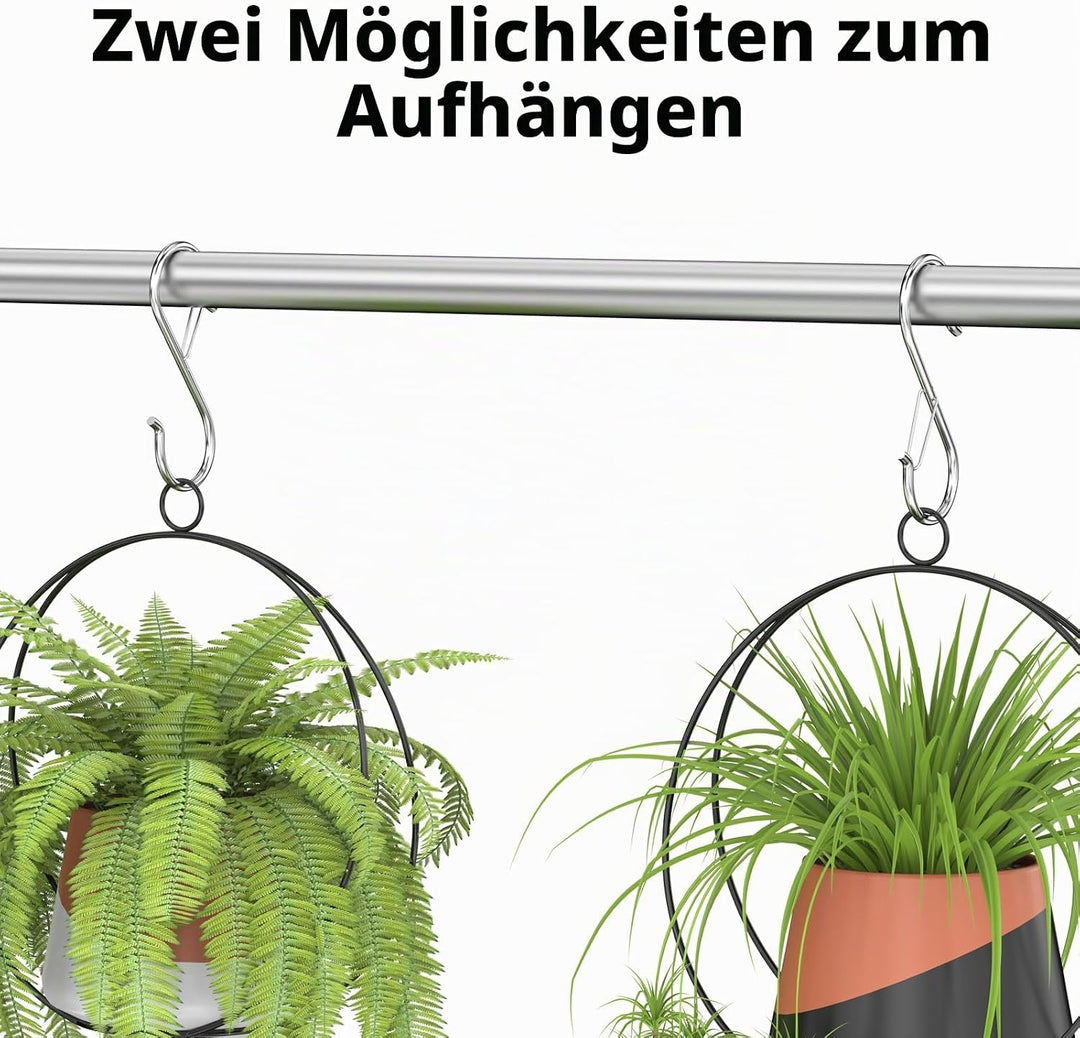 S Haken, Haken Zum Einhängen, Sicherheitsschnalle Design, 20 Stück küchenhaken Schwerlast Metall Hak