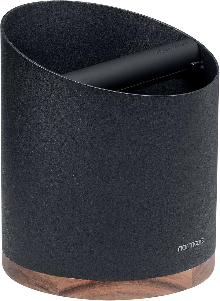 Normcore Espresso-Klopfbox, robuste Klopfbox für Kaffeesatz, abnehmbare Stange und rutschfester Bode
