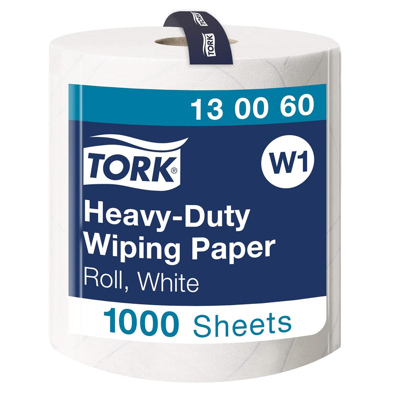 Tork 130060 Extra Starke Mehrzweck Papierwischtücher für W1 Bodenständer- und Wandhalter-System / 2-