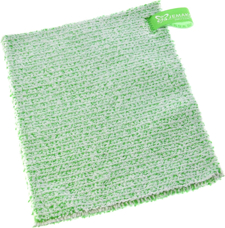 Jemako 3er Set grüne Faser - DuoTuch - Reinigungsschwamm Kurzflor - CleanStick 35 cm - inkl. Sinland