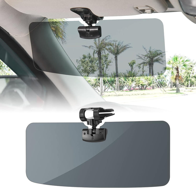 JOYTUTUS Auto Sonnenblende Verlängerung, Frontscheibe-Sonnenschutz, Blend- und UV-Strahlenschutz, Po
