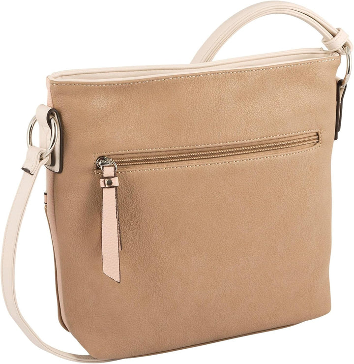 TOM TAILOR bags Jule Damen Umhängetasche Crossbody Bag Klein 27 x 9 x 25 Mixed Rose, 27 x 9 x 25 Mix