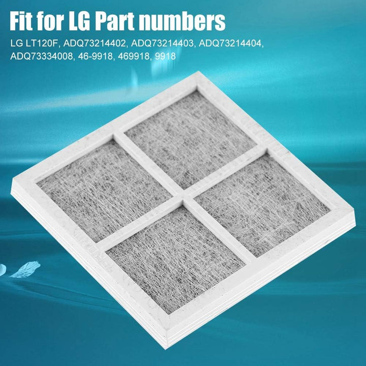 Yosoo Health Gear Ersatz Luftfilter für Kühlschrank, 3er Pack, Aktivkohlefilter, Kompatibel mit 9918