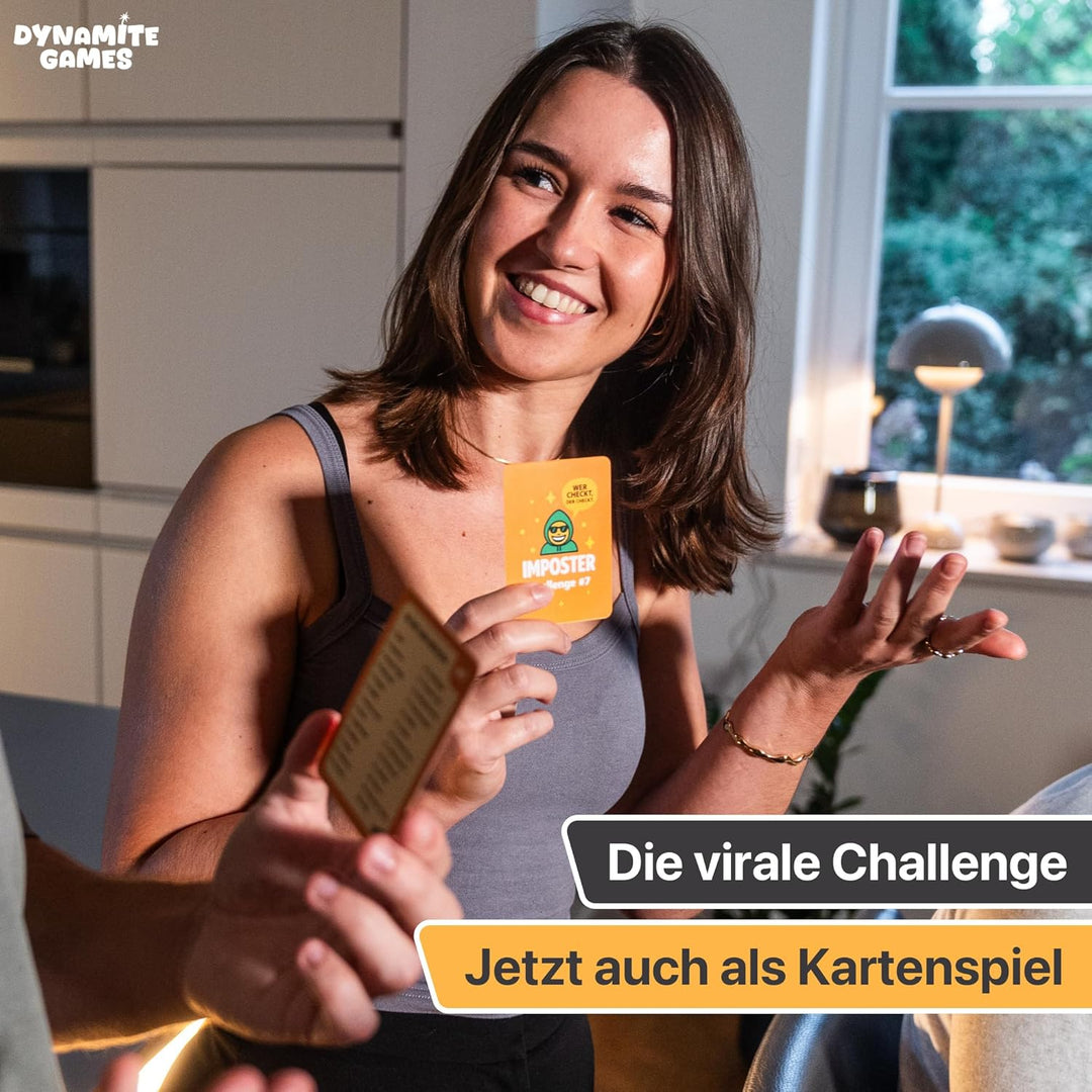 Imposter – Wer ist der Hochstapler? | +550 Aufgaben | das virale Partyspiel | Bluffen, Raten & Lache