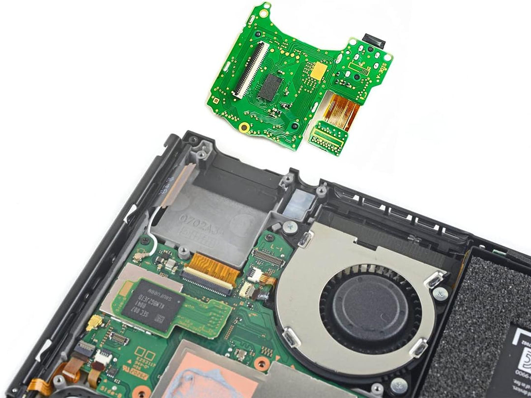 ElecGear Spiel Kartenleser Ersatz für Switch HAC-001, Spielkarten-Adaptersteckplatz PCB-Modul mit 3,