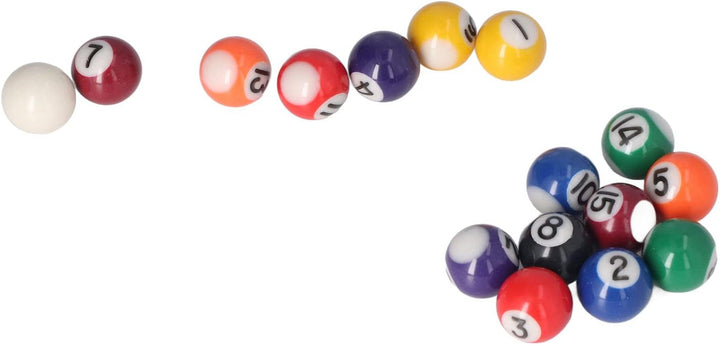 25mm Mini-Billardkugel, 16 Stück ressins Billard Zubehör für Kinderspielzeug und Frühschulpuzzlespie