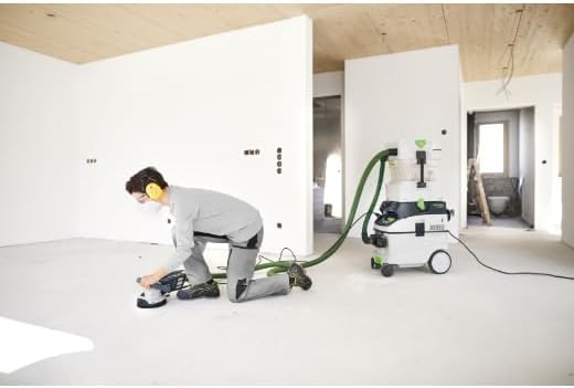 Festool Sanierungsschleifer RG 130 ECI-Set DIA HD RENOFIX (mit Führungstisch, Spannflanschgarnitur,