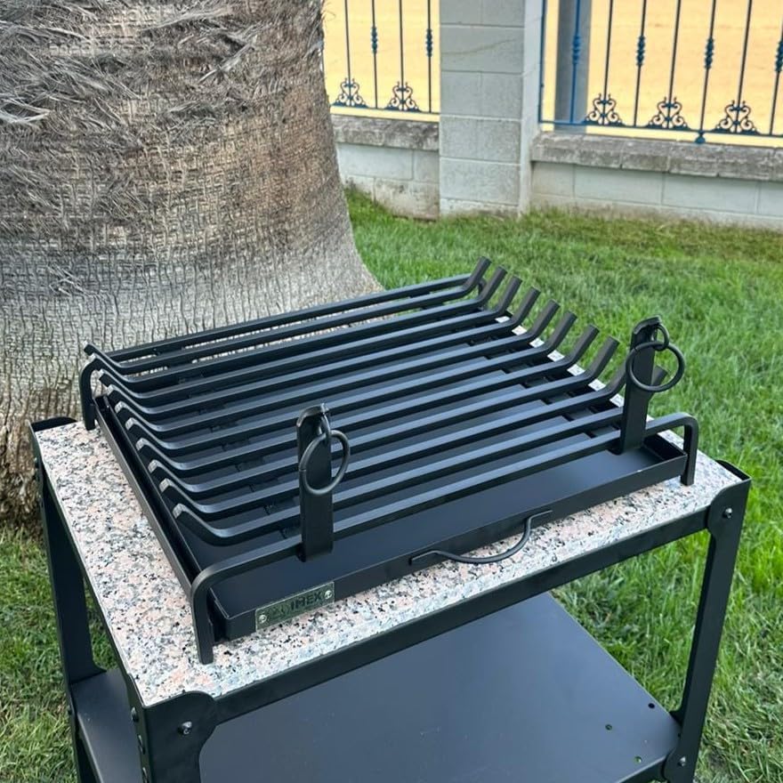 Imex der Fuchs 10923 Grill für Kamin mit Schublade (60 x 45 cm)