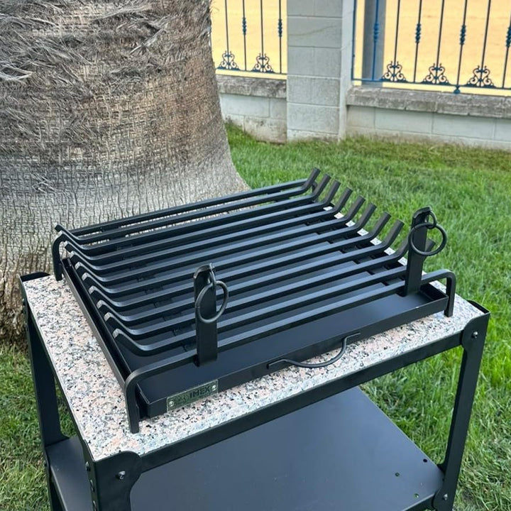 Imex der Fuchs 10923 Grill für Kamin mit Schublade (60 x 45 cm)