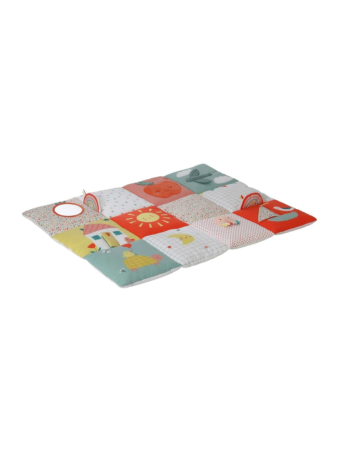VERTBAUDET Baby Activity-Decke rot/mehrfarbig das süsse leben, rot/mehrfarbig das süsse leben