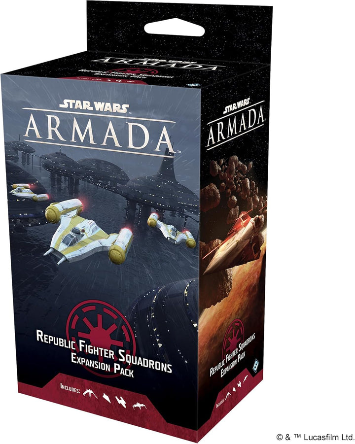 Fantasy Flight Games FFG - Star Wars Armada: Republic Fighter Squadrons Expansion Pack - EN 4. Rebel