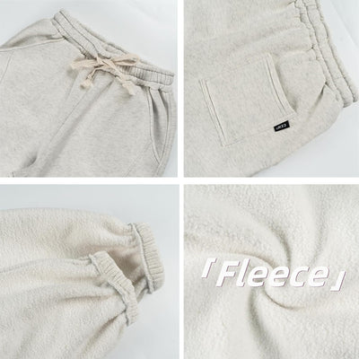 Rolanko Jogging Hose für Mädchen, Baumwoll Fleece Sport Joggers Trainingsanzug mit Mehreren Taschen