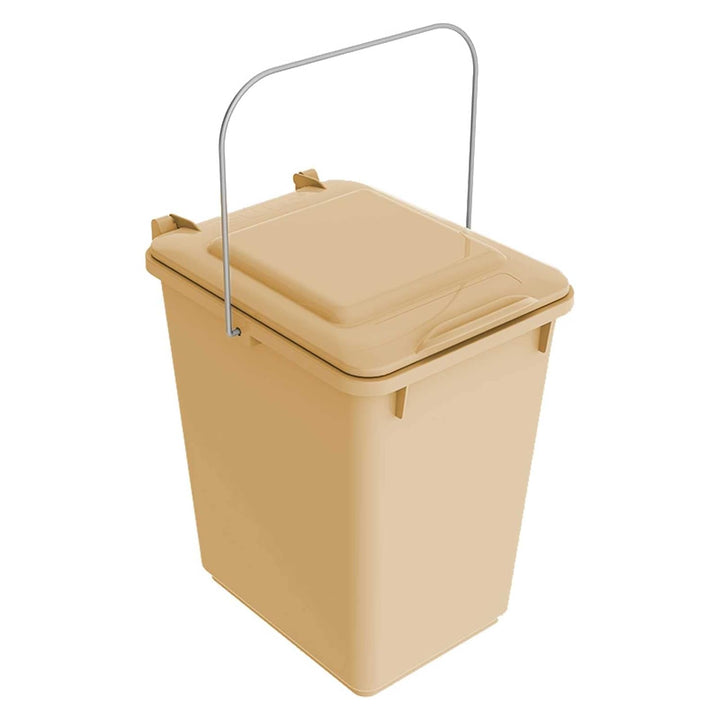 SULO Bio Boy 10 Liter mit Deckel und Henkel – Geruchsdicht und leicht Abwaschbar – Als Bio Mülleimer