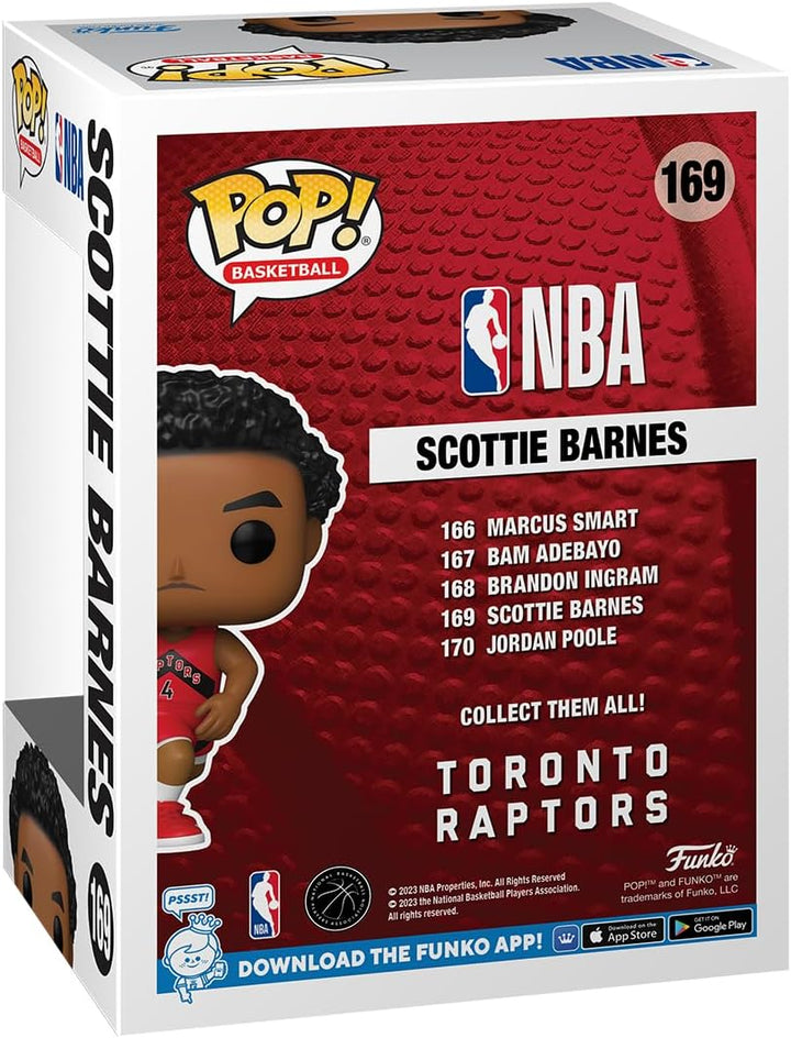 Funko POP! NBA: Raptors - Scottie Barnes - Vinyl-Sammelfigur - Geschenkidee - Offizielle Handelsware