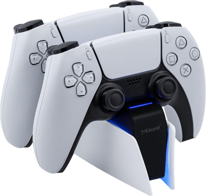 Mcbazel Ladestation PS5 Controller für PS5 Controller DualSense-Controller-Ladestation mit LED-Licht