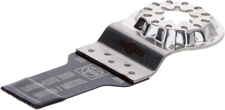 FEIN E-Cut Long-Life-Sägeblatt, Ve. 5 St., Breite 10 mm, Länge 30 mm, Aufnahme Starlock, Bi-Metall m