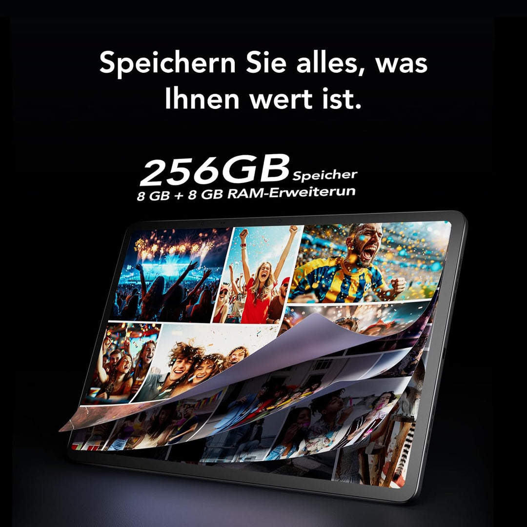 TCL NXTPAPER 14 Tablet mit Flipcase und T-Pen, 14,3" 2.4K NXTPAPER Display, 256GB Speicher, 8GB RAM