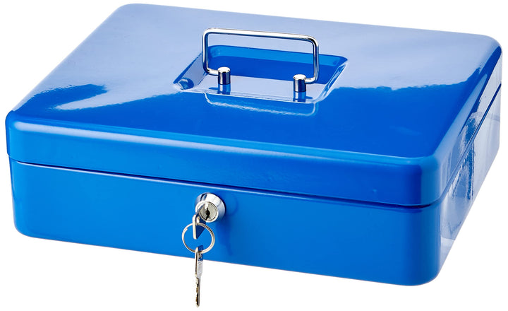 Burg-Wächter CB04BL Money 5030 Geldkassette, 30,5 cm, blau, 300 x 90 x 240mm 300 x 90 x 240mm Blau,