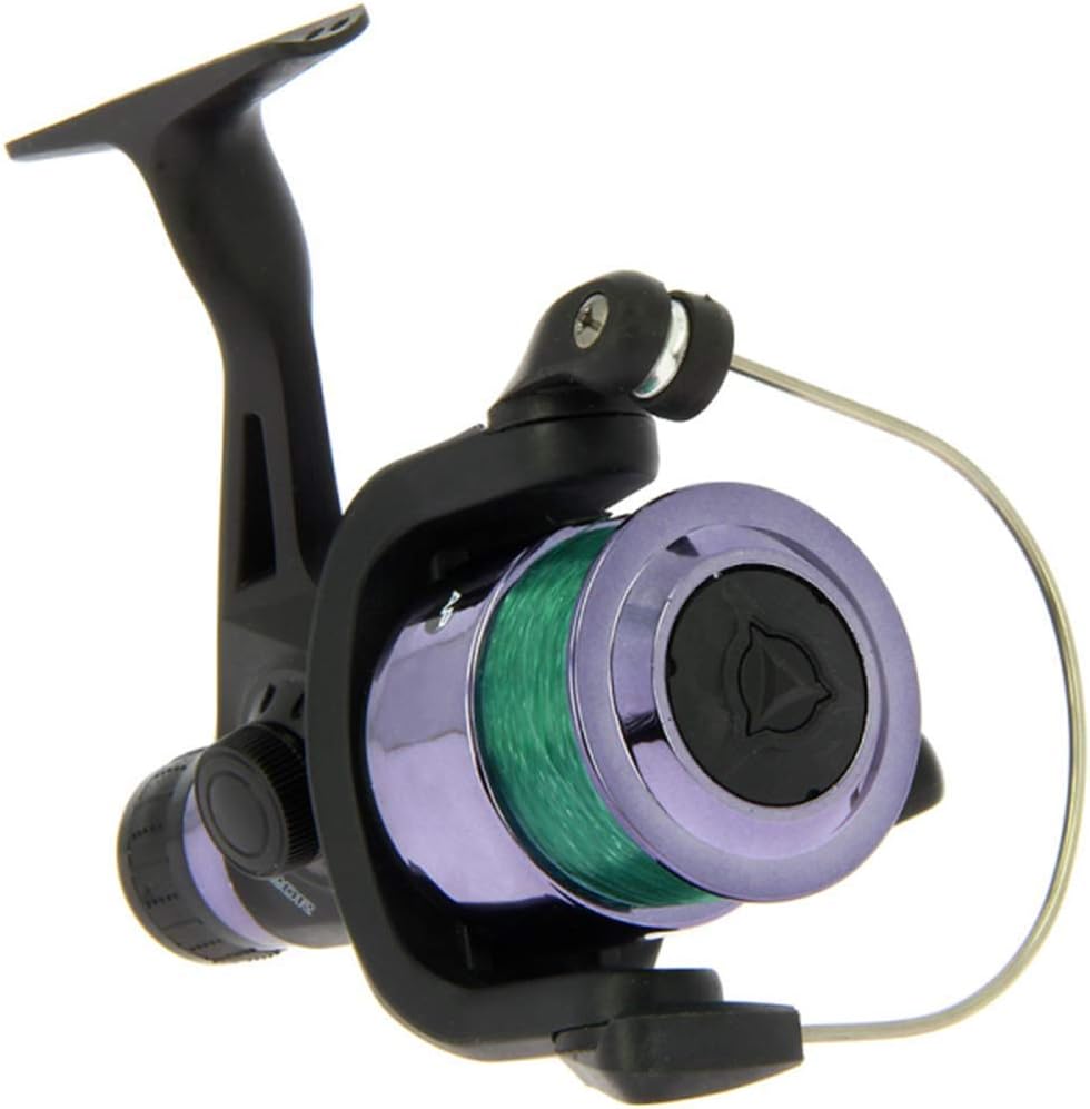 G8DS® 2X TZ20R Angelrolle mit 6lb Schnur mit Heckbremse Graphite Reel Angelausrüstung Angelzubehör O