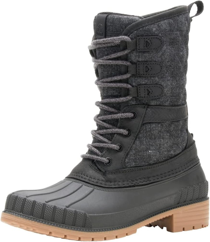 Kamik Damen Sienna3Halblange Stiefel 36 EU Schwarz, 36 EU Schwarz