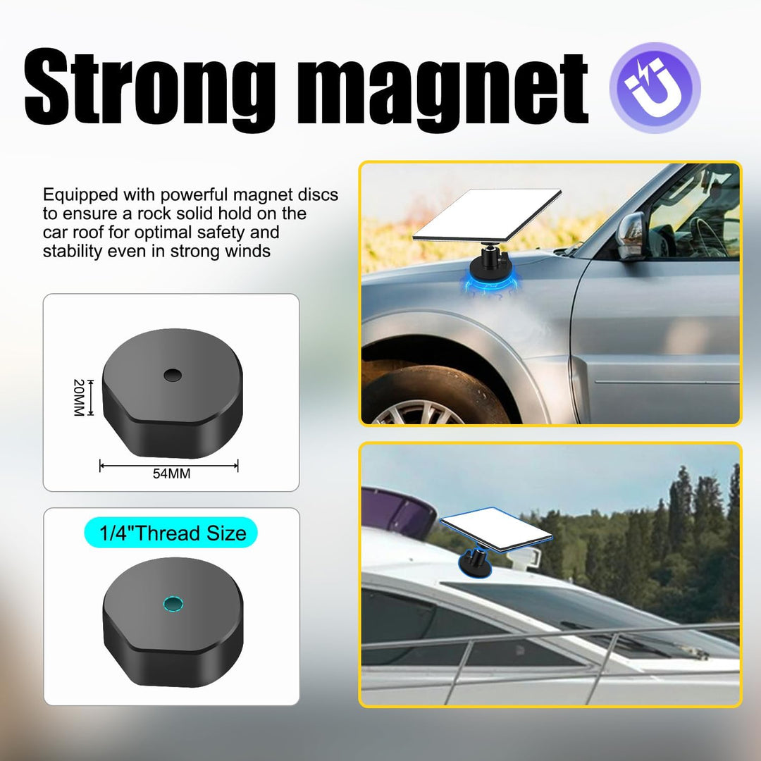 Magnetisch Halterung Adapter Einstellbar Auto Magnetisch Basis Halterung Kompatibel für Starlink Min