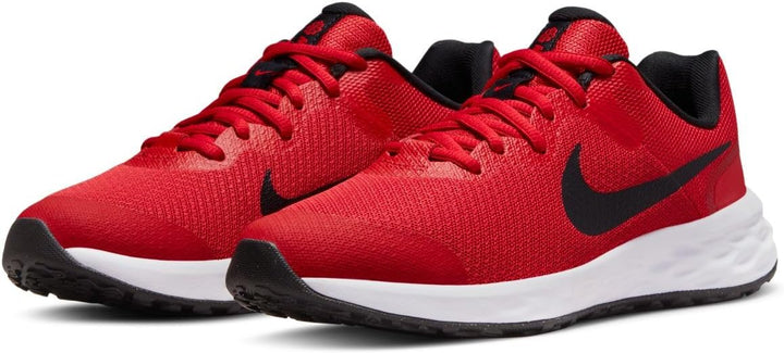 Nike Unisex Kinder Nike Revolution 6 Sneaker 19.5 EU University Red Black, 19.5 EU University Red Bl
