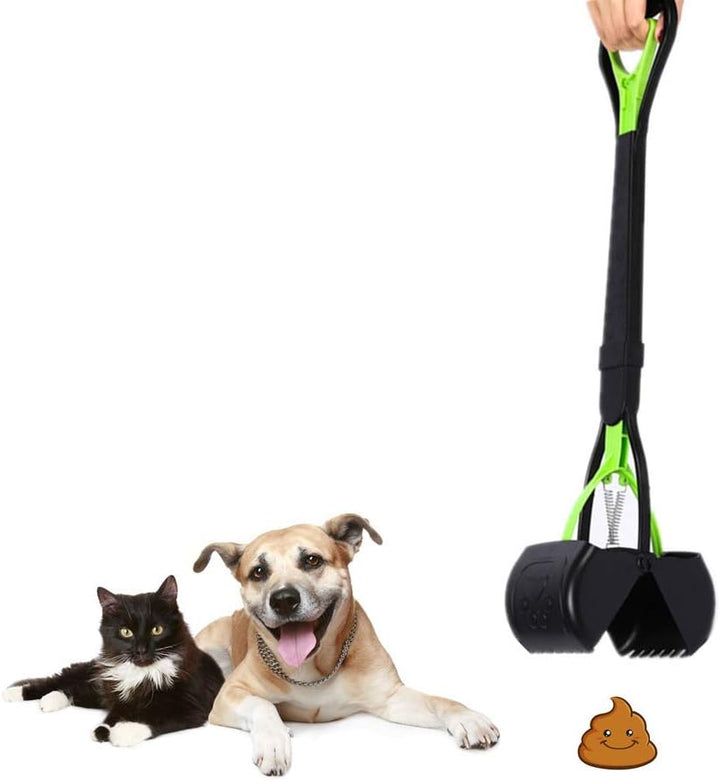 Ceasyde Grosse Kotschaufel, 71,1 cm langer Griff, zum Entfernen von Hunde- und Katzenabfällen, kein